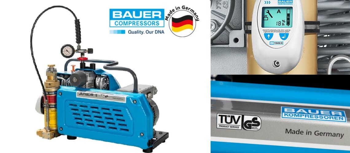 Bauer junior II 德国宝华高压呼吸空气压缩机