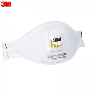 3M 9334CN+ 防颗粒物口罩 （呼气阀、头带式、欧洲FFP3认证和中国KN95认证）