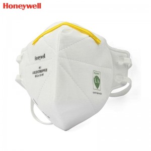 霍尼韦尔（Honeywell） H1005590 H901 KN95 折叠式口罩 (白色、头带式、标准包装、50 只/盒)