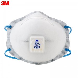 3M 8577CN 防颗粒物口罩 （头戴式、活性炭、减除有机蒸气异味、呼气阀）