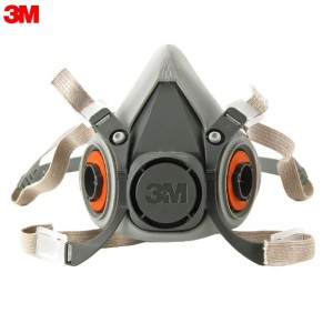 3M 6200 双滤盒半面罩 (中号)
