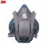 3M 6502QL 双滤盒半面罩 (中号、快扣版)