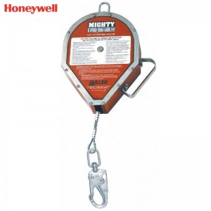 霍尼韦尔（Honeywell） 1004572C MightyLite 坠落制动器 （长20米、直径5mm镀锌钢缆、万向接头X1 、万向抓钩X1）
