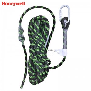 霍尼韦尔（Honeywell） 1007613A 安全绳 （12mm、10米、配有1个安全钩）