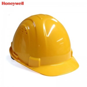 霍尼韦尔（Honeywell） H99RA102S 安全帽 （黄色、ABS材质、防砸、带透气孔）