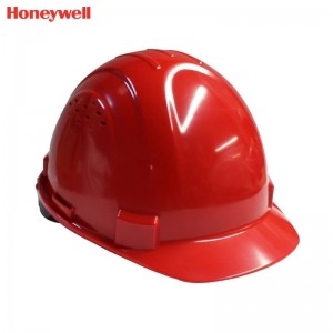 霍尼韦尔（Honeywell） H99RA115S 安全帽 （红色、ABS材质、防砸、带透气孔）