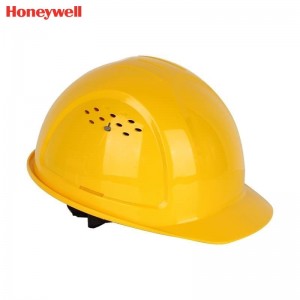 霍尼韦尔（Honeywell） L99RS102S 安全帽 （黄色、HDPE材质、防砸、可调节透气孔）