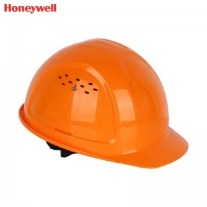 霍尼韦尔（Honeywell） L99RS103S 安全帽 （橙色、HDPE材质、防砸、可调节透气孔）