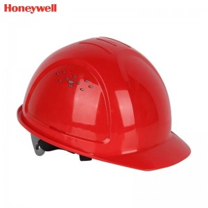 霍尼韦尔（Honeywell） L99RS115S 安全帽 （红色、HDPE材质、防砸、可调节透气孔）