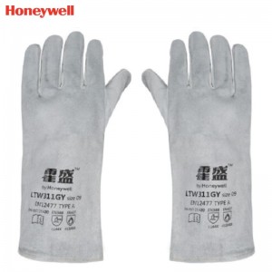 霍尼韦尔（Honeywell） LTW311GY 电焊劳保手套 （耐磨、防滑、耐高温）