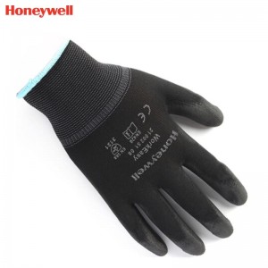 霍尼韦尔（Honeywell） 2100251CN 尼龙PU涂层劳保手套 (耐磨、透气、防滑) 10副装