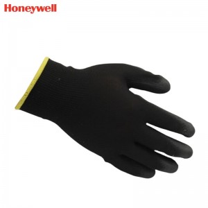 霍尼韦尔（Honeywell） WE210G2CN 尼龙PU涂层劳保手套 (3级耐磨、透气、防滑) 10副装