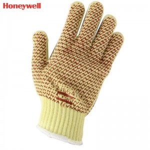 霍尼韦尔（Honeywell） 52/6647 防割手套 （丁腈点塑防割、耐磨）