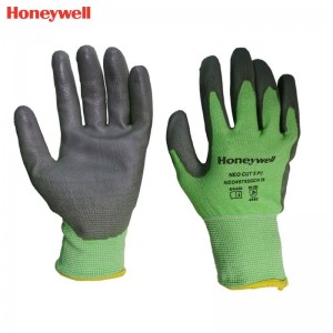 霍尼韦尔（Honeywell） NEO45755GCN 防割手套 （聚氨酯PU涂层、HPPE 5 级防割）