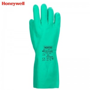 霍尼韦尔（Honeywell） LA172G 加厚丁腈防化手套 （耐酸碱、耐油、防水）