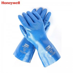 霍尼韦尔（Honeywell） NK803 丁腈防化手套 (带衬)