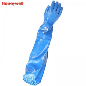 霍尼韦尔（Honeywell） NK803ES 丁腈防化手套 (长袖带衬)