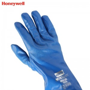 霍尼韦尔（Honeywell） NK803IN 丁腈防化手套 (带保暖衬 -23°C度耐低温、149°C耐高温)