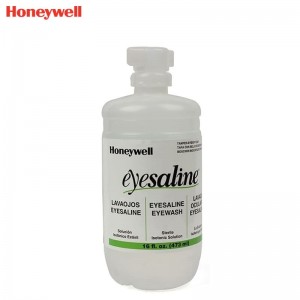 霍尼韦尔（Honeywell） 32-000454-0000 Eyesaline 瓶装洗眼液 (16盎司、单瓶洗眼液)