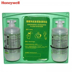 霍尼韦尔（Honeywell） 32-000465-000 瓶装洗眼液 (16盎司、双瓶洗眼液套装、国产挂板)