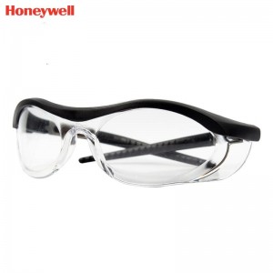 霍尼韦尔（Honeywell） T58005B tornado 黑镜架透明镜片防护眼罩