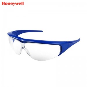 霍尼韦尔（Honeywell） 1002783 M100 经典款蓝色镜架透明镜片防护眼镜 （防雾、防刮擦）