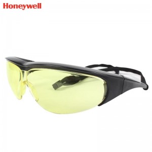 霍尼韦尔（Honeywell） 1005212 M100 经典款黄色镜片防护眼镜 （防雾、防刮擦）