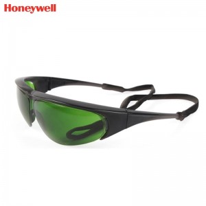 霍尼韦尔（Honeywell） 1006406 M100 经典款黑色镜架5号暗度镜片焊接防护眼镜 (防雾、防强光、防刮擦)