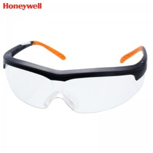 霍尼韦尔（Honeywell） 110110 S600A 黑框透明镜片防护眼镜