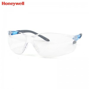 霍尼韦尔（Honeywell） S300L 300510 灰蓝色镜架透明镜片防护眼镜