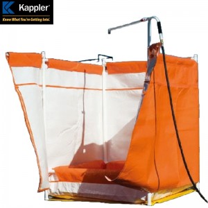 开普乐（Kappler） Z5HD0 冲淋式除污帐篷 （含喷枪、支架与帐幕、集水槽）