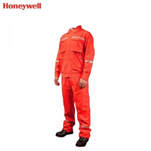 霍尼韦尔（Honeywell） MS1CO-S MS 系列爆燃防护服 (150g连体款橙色)
